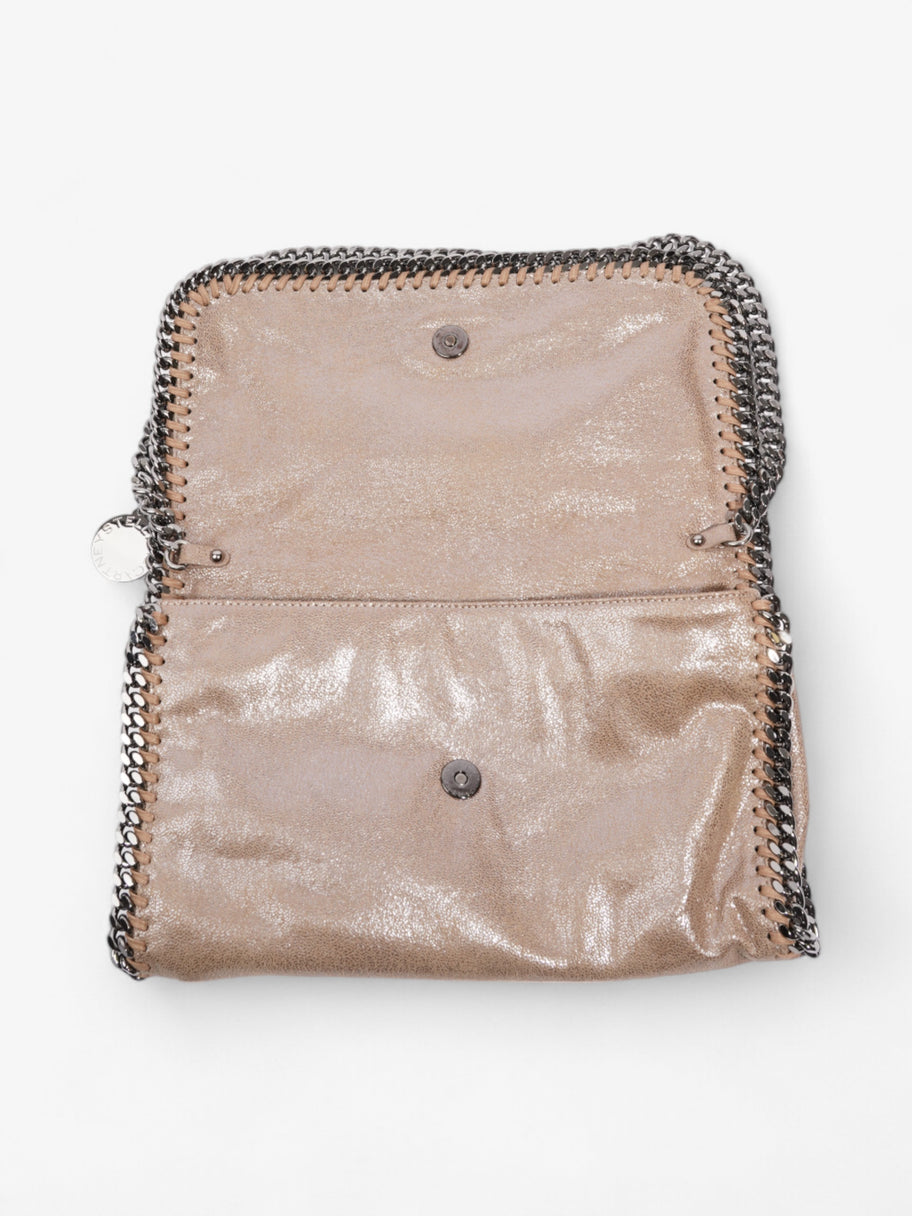 Stella McCartney Falabella Flap Bag Light Brown Faux Leather Image 7