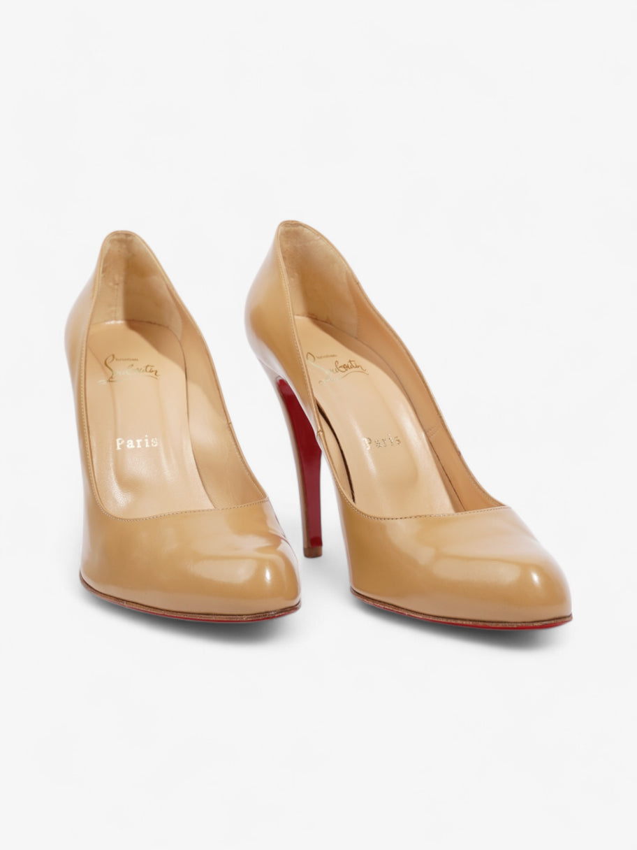 Christian Louboutin Decollette  100 Beige  Leather EU 41.5 UK 8.5 Image 2