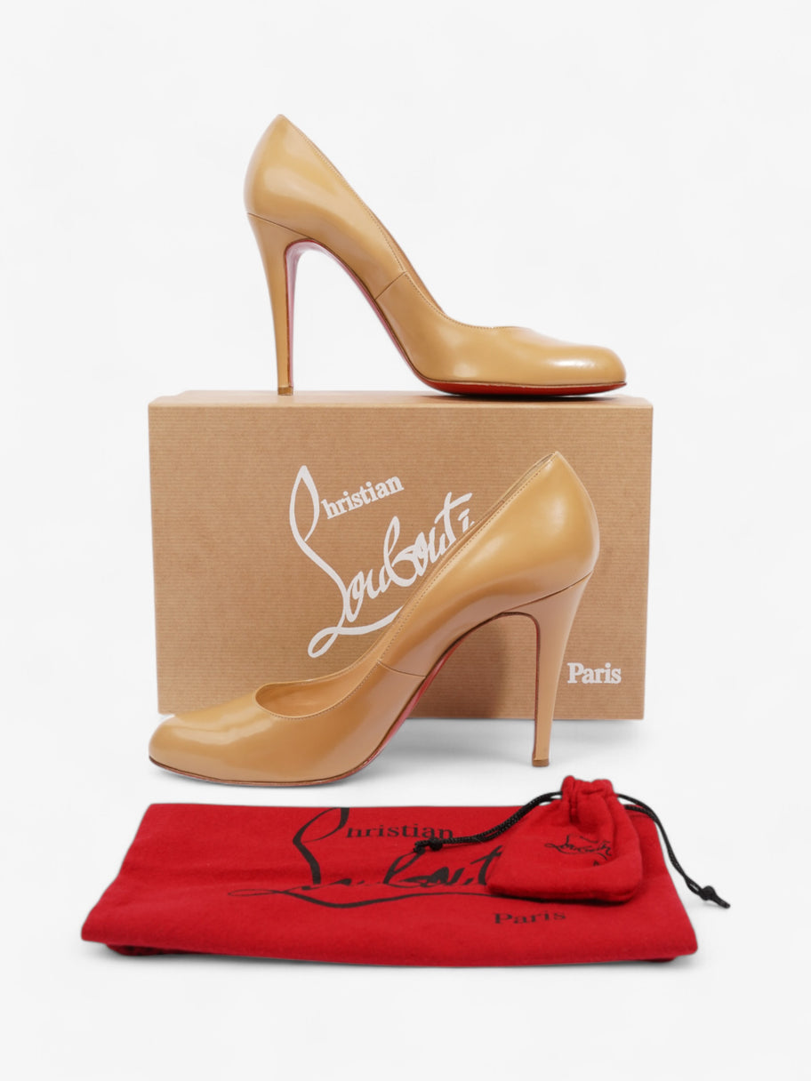 Christian Louboutin Decollette  100 Beige  Leather EU 41.5 UK 8.5 Image 9