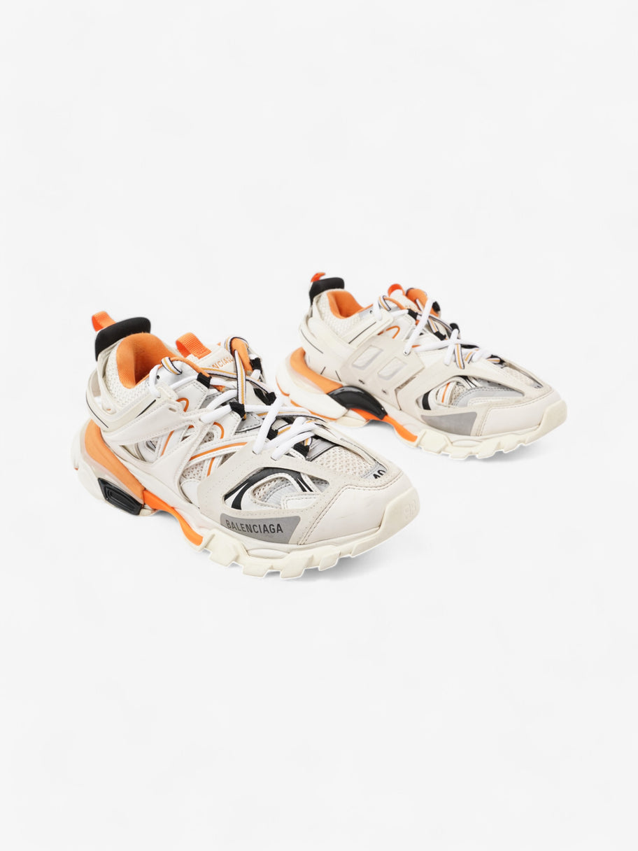 Balenciaga Tracks White  / Grey / Orange Mesh EU 40 UK 6 Image 2