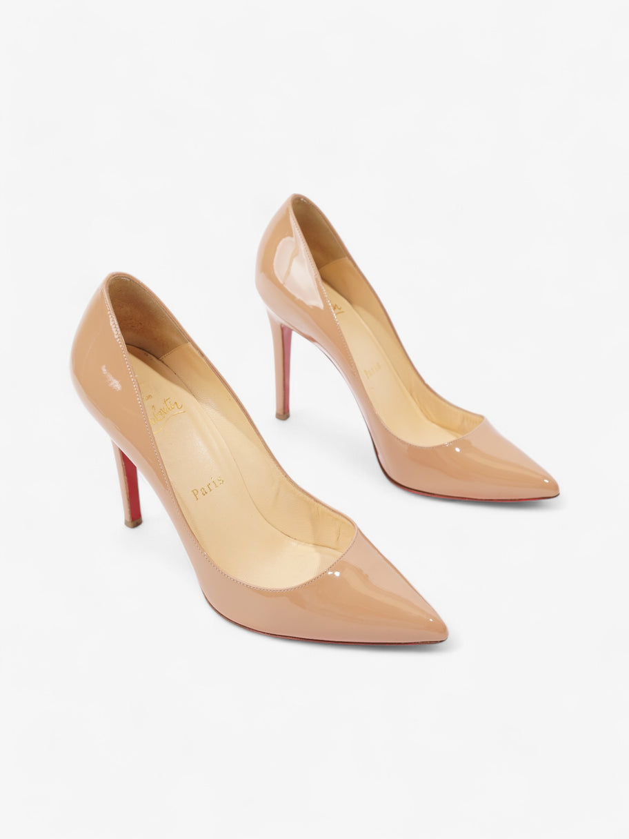 Christian Louboutin Pigalle 100 Nude Patent Leather EU 36.5 UK 3.5 Image 2