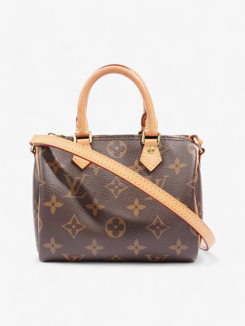  Louis Vuitton Speedy Monogram Coated Canvas Nano