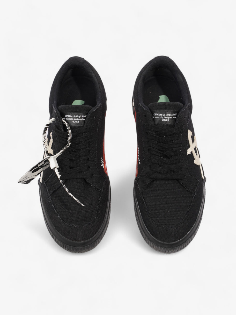 Off White Low Vulcanised Black / White / Red Canvas EU 41 UK 8 Image 8