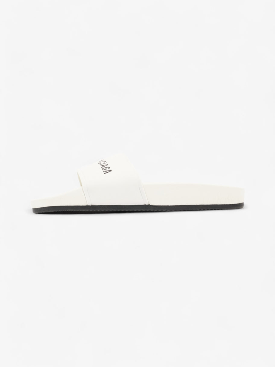 Balenciaga Pool Slides White Rubber EU 38 UK 5 Image 5