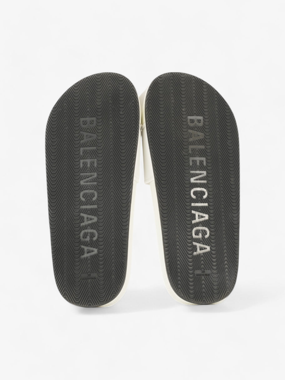 Balenciaga Pool Slides White Rubber EU 38 UK 5 Image 7