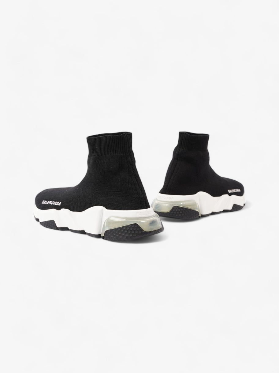 Balenciaga Speed Clear Sole Black / White Cotton EU 38 UK 5 Image 10