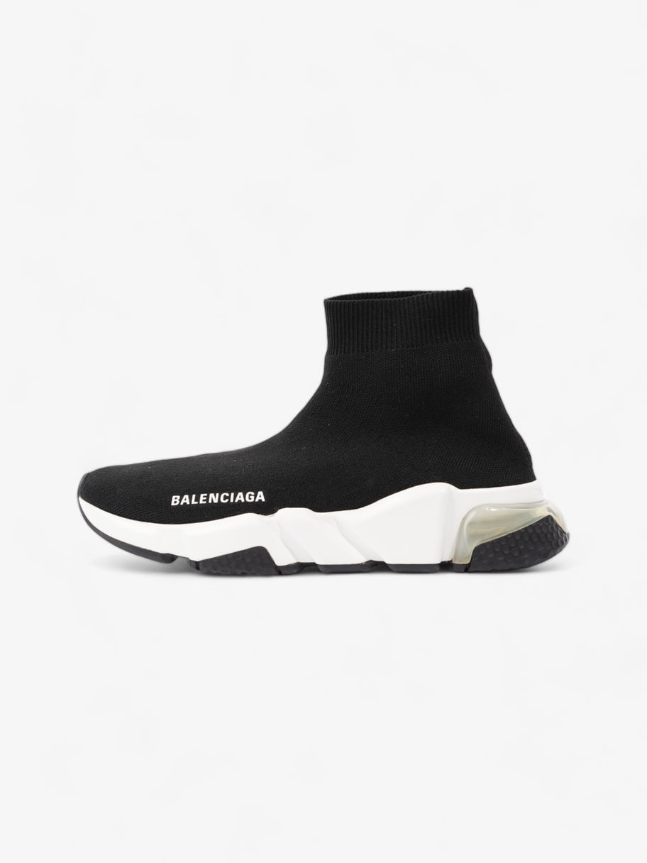 Balenciaga Speed Clear Sole Black / White Cotton EU 38 UK 5 Image 5