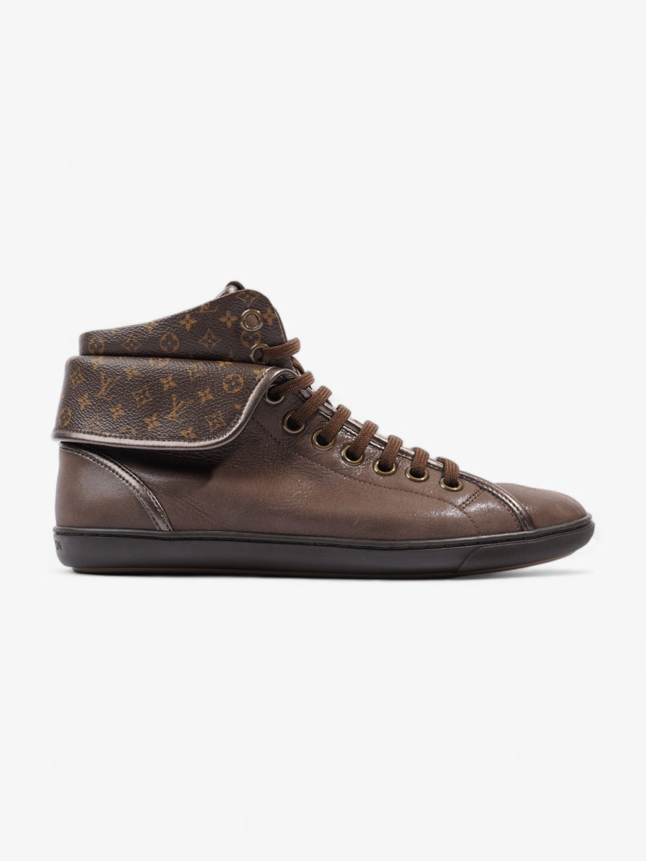 Louis Vuitton Brea Fold Over High-tops  Brown / Brown Monogram Canvas EU 37.5 UK 4.5 Image 1