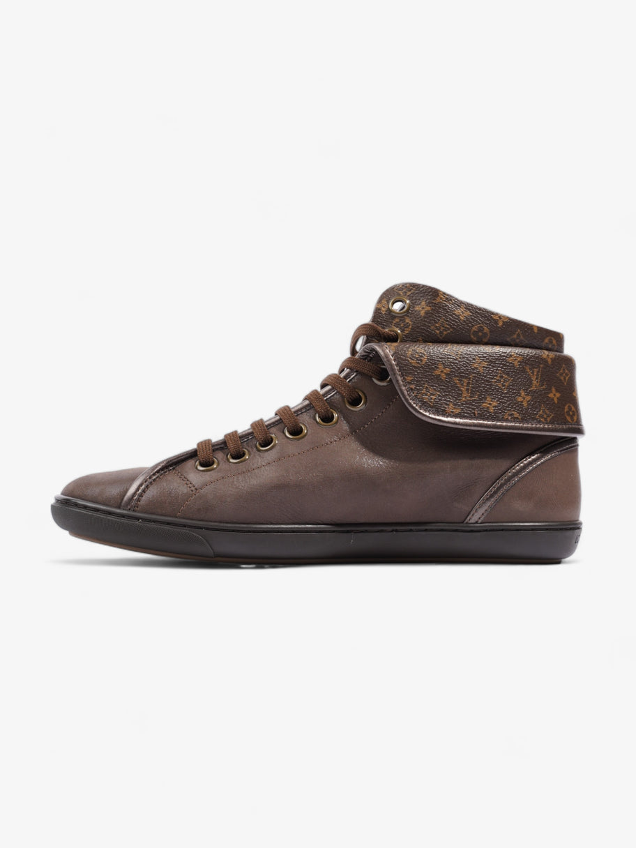 Louis Vuitton Brea Fold Over High-tops  Brown / Brown Monogram Canvas EU 37.5 UK 4.5 Image 3