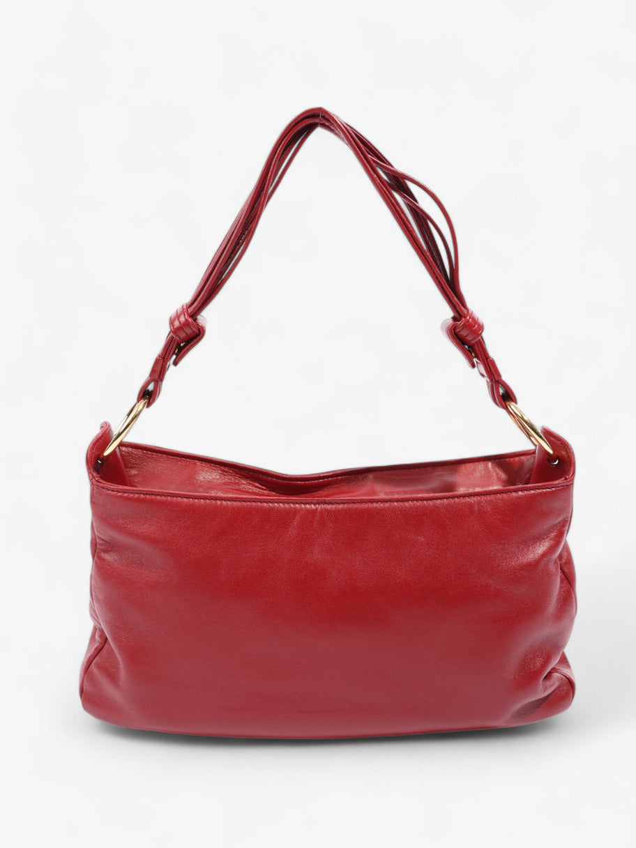 Loewe Shoulder Bag Red Leather Image 3