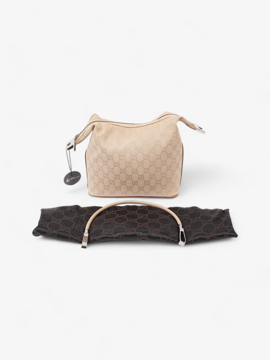 Gucci Hobo Beige GG Supreme Canvas Image 9