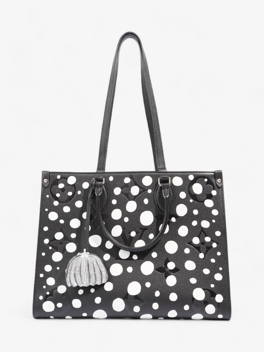 Louis Vuitton On The Go Yayoi Kusama Tote Black White Empreinte Leat Luxe Collective