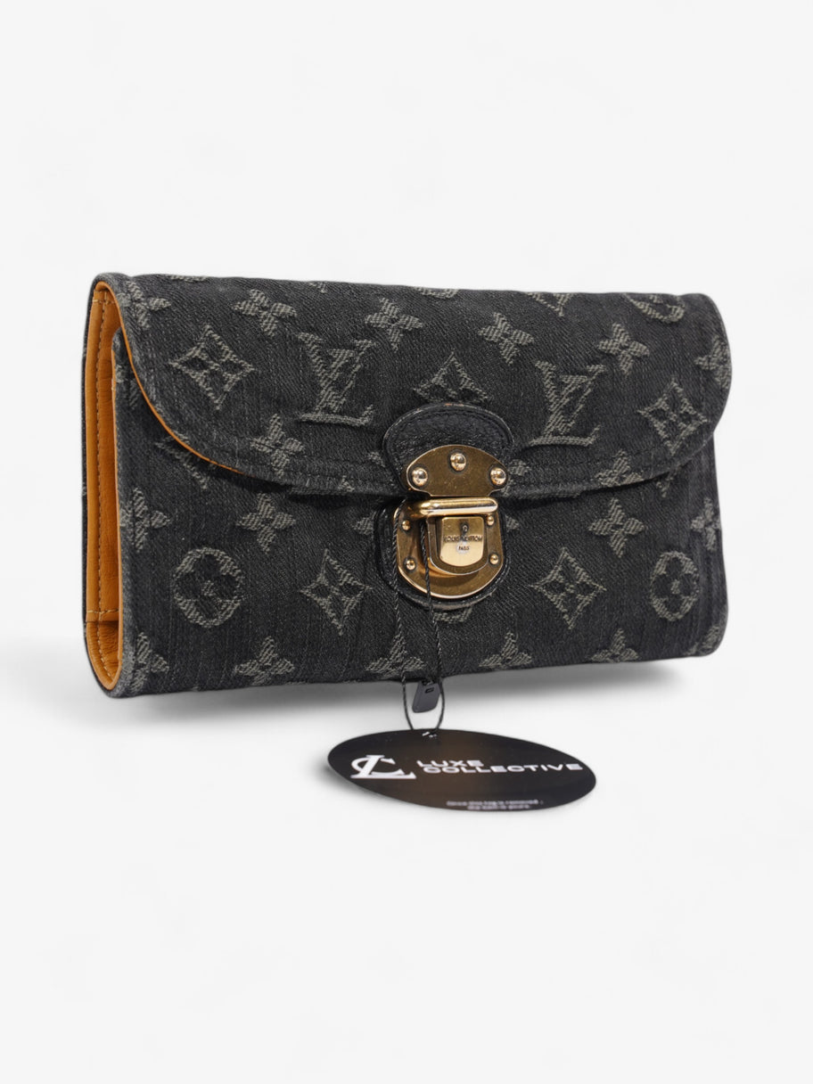 Louis Vuitton Amelia Monogram / Black Denim Image 9