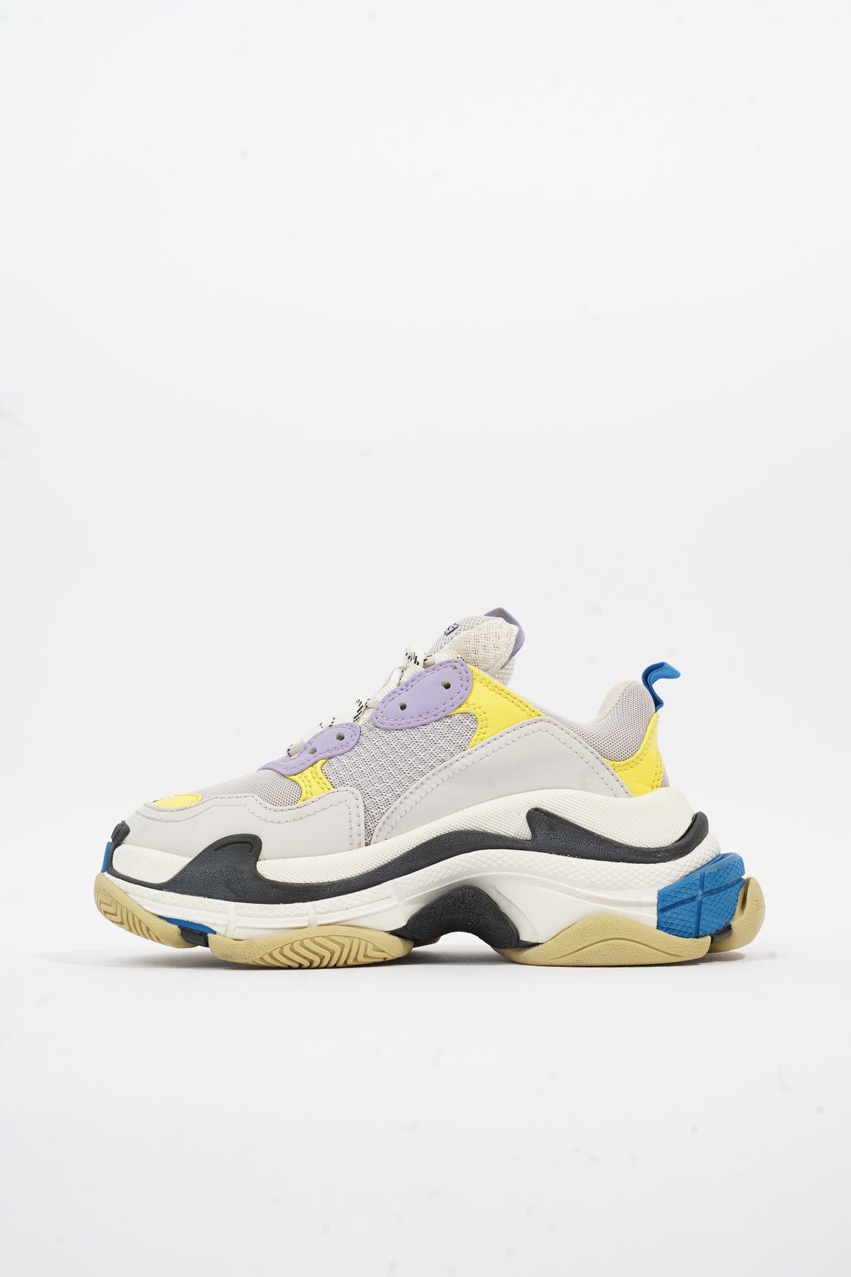 Balenciaga triple s purple hot sale white