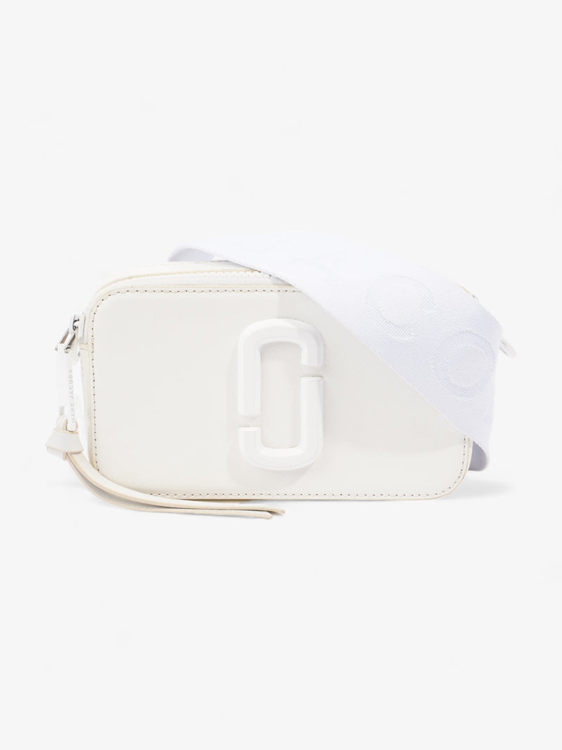  Snapshot Camera Bag White Leather