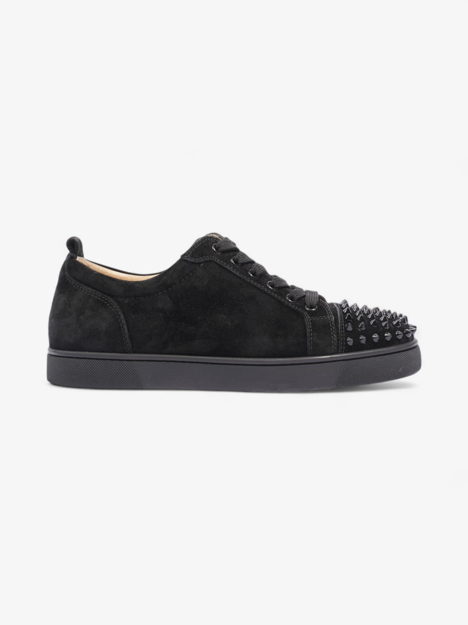 Christian Louboutin Junior Spike Black Suede EU 40.5 UK 6.5 Image 1