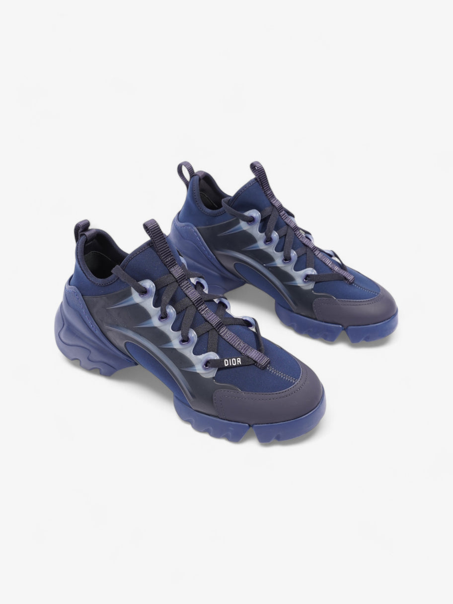 Christian Dior D-Connect Sneakers Navy Technical Fabric EU 37.5 UK 4.5 Image 2