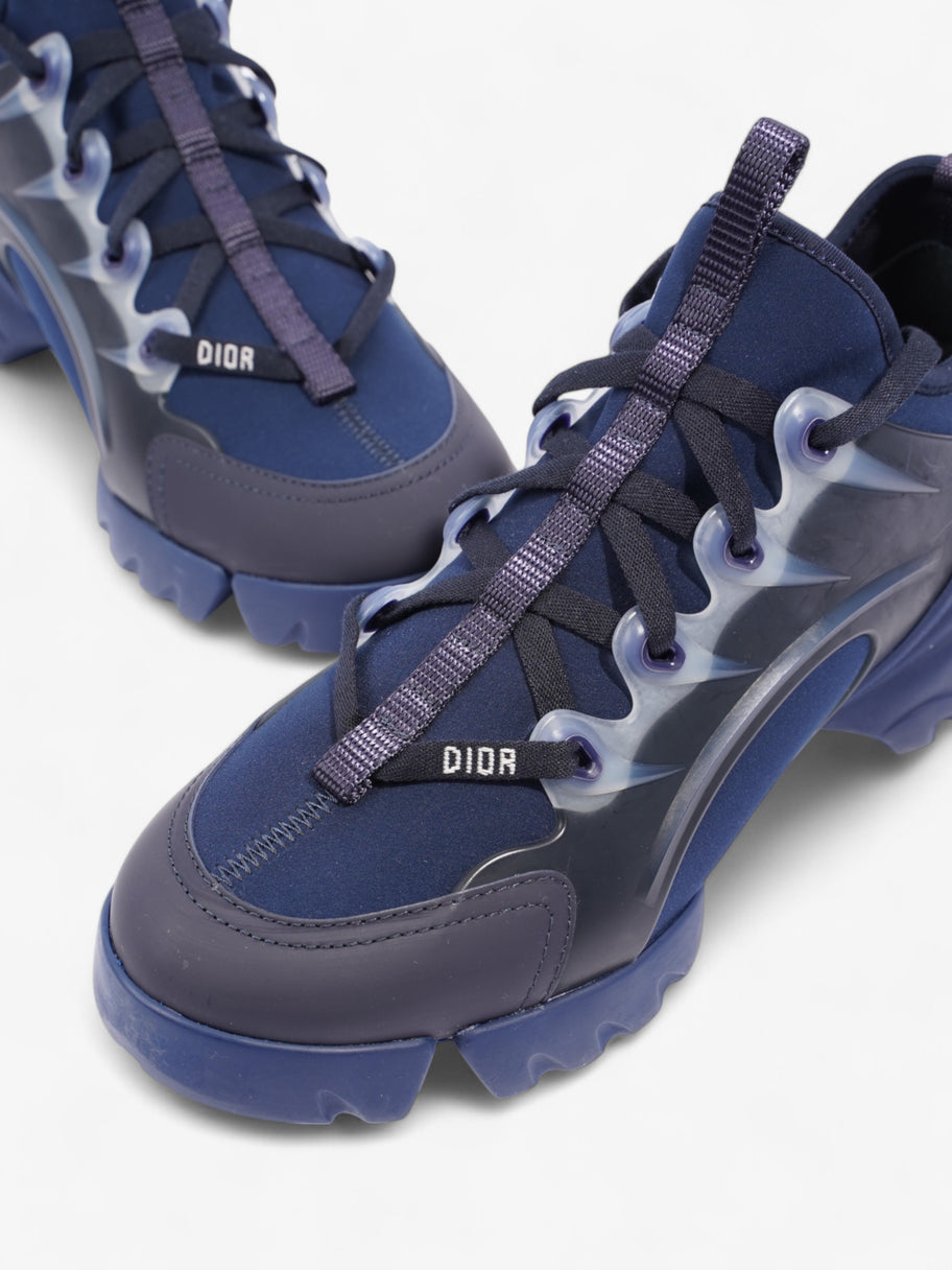 Christian Dior D-Connect Sneakers Navy Technical Fabric EU 37.5 UK 4.5 Image 9