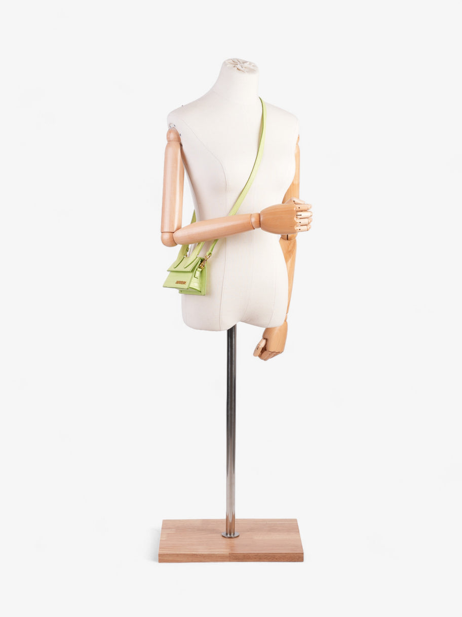 Jacquemus Le Chiquito Lime Green Leather Image 2