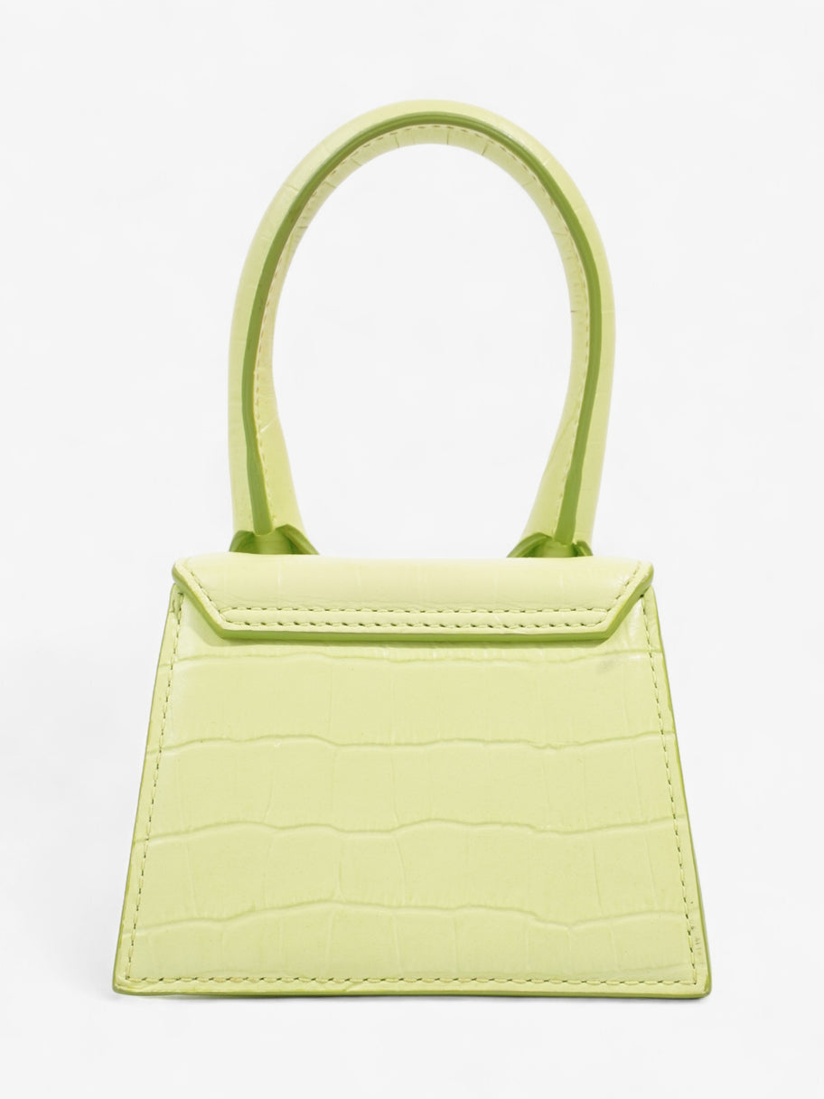 Jacquemus Le Chiquito Lime Green Leather Image 4