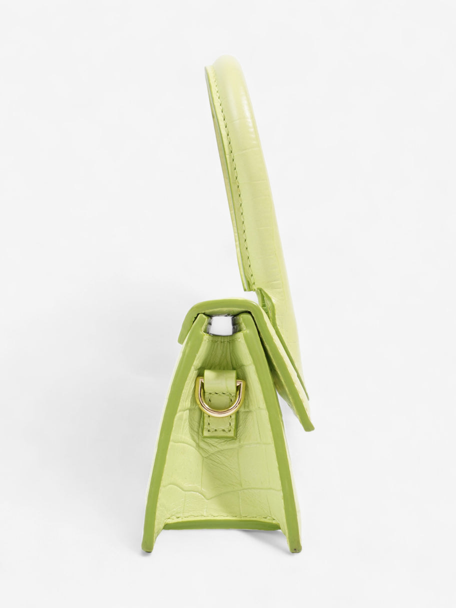 Jacquemus Le Chiquito Lime Green Leather Image 5