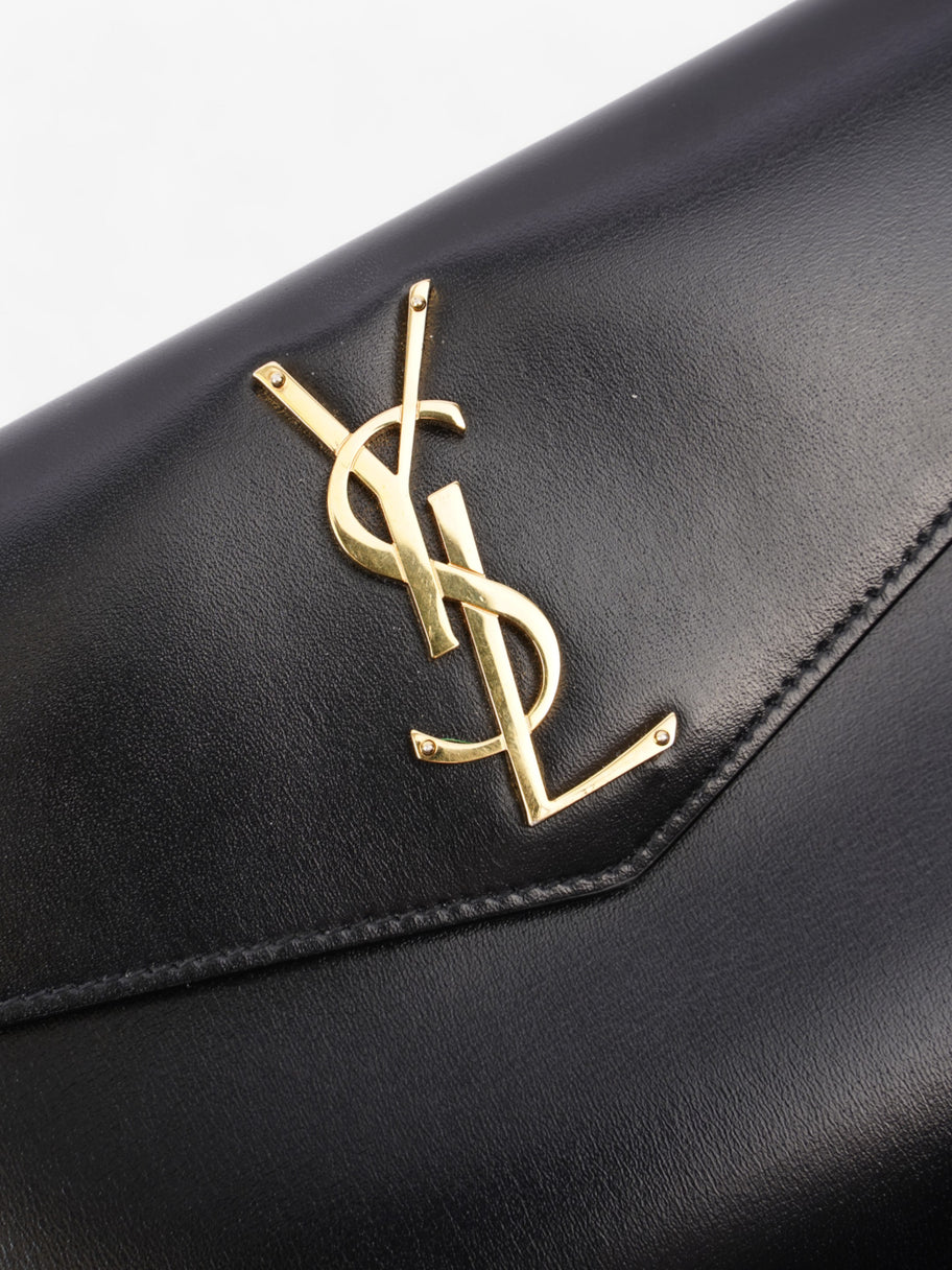 Saint Laurent Uptown Pouch Black Leather Image 4