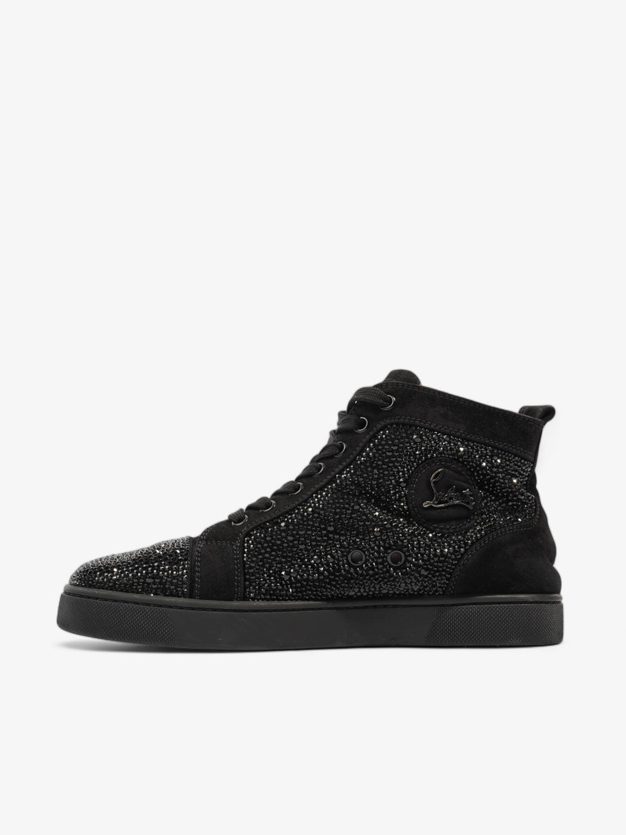 Christian Louboutin Louis Strass High-tops Black Sequin EU 39 UK 6 Image 3