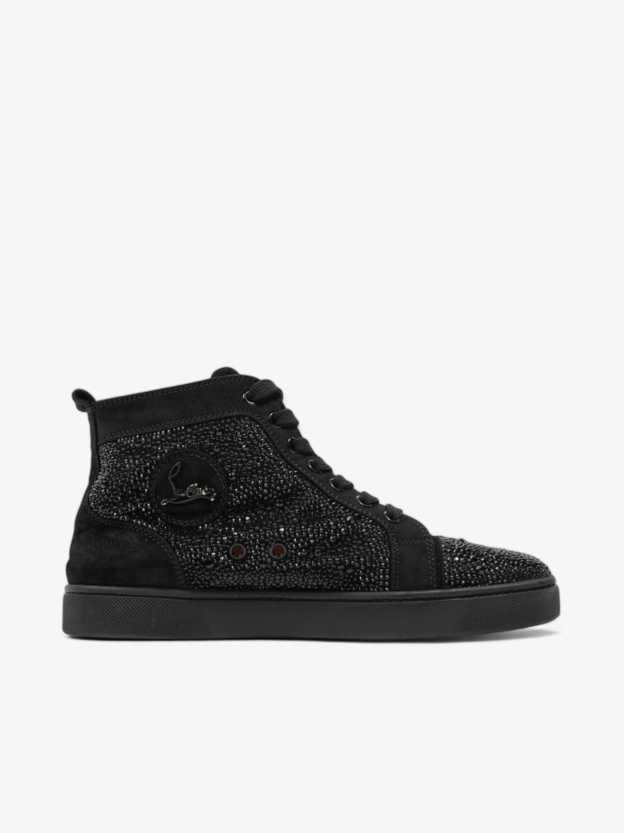 Christian Louboutin Louis Strass High-tops Black Sequin EU 39 UK 6 Image 4