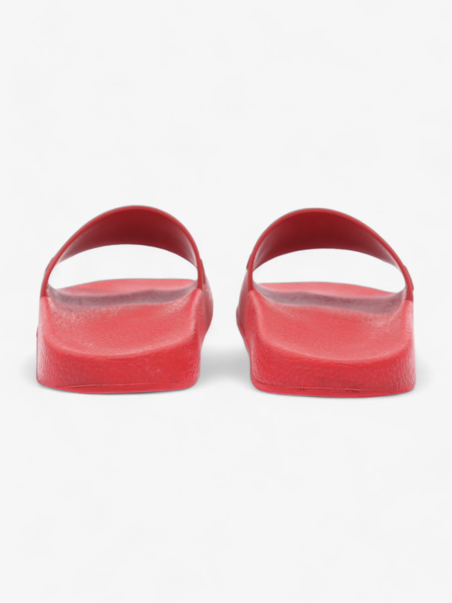 Valentino VLTN Slides Red / Black Logo Rubber EU 38 UK 5 Image 6