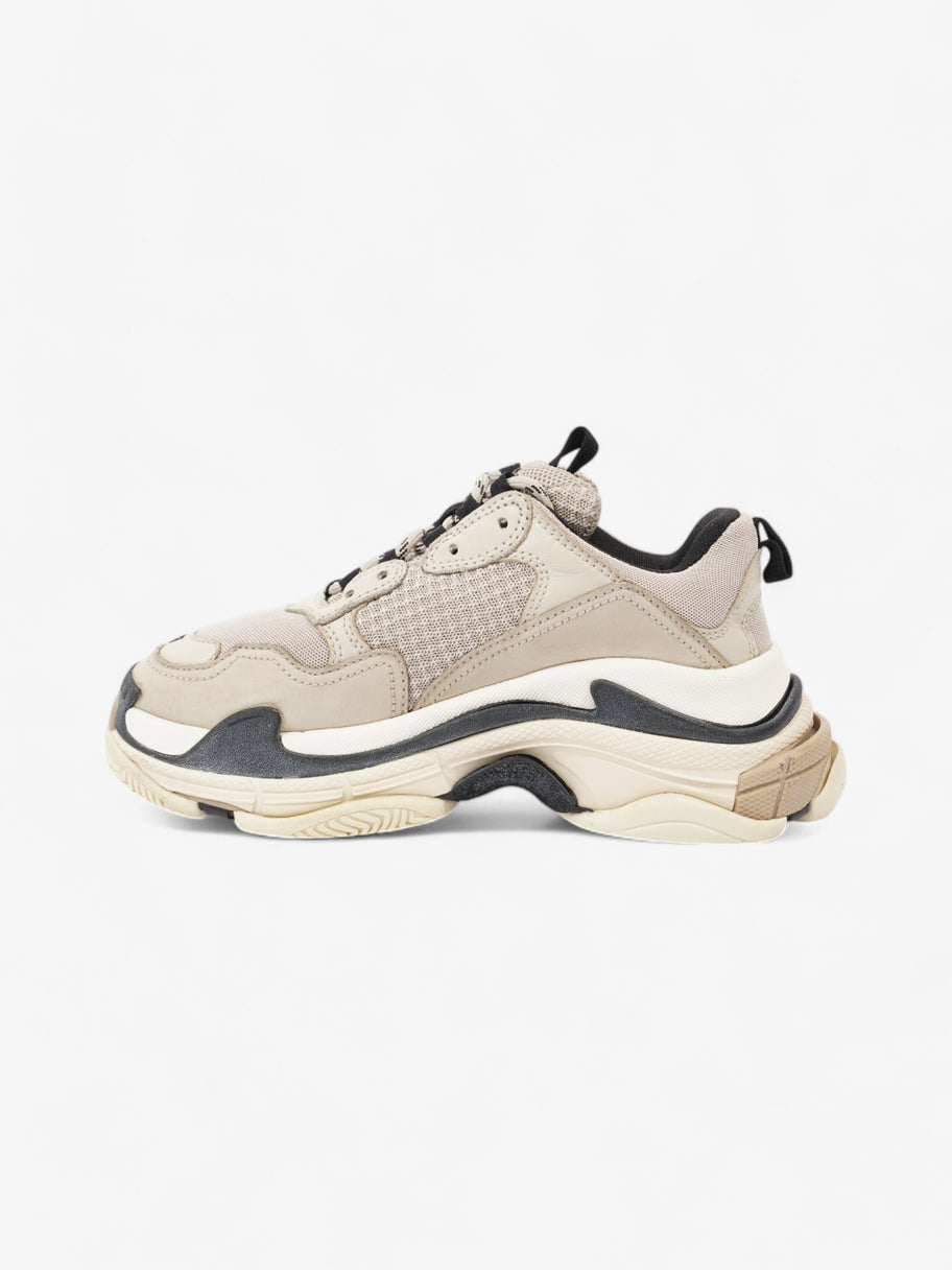 Balenciaga Triple S Beige  / Black Mesh EU 37 UK 4 Image 3