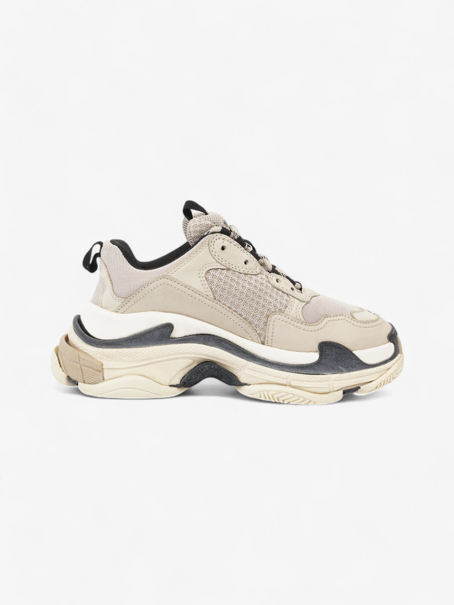 Balenciaga Triple S Beige  / Black Mesh EU 37 UK 4 Image 4