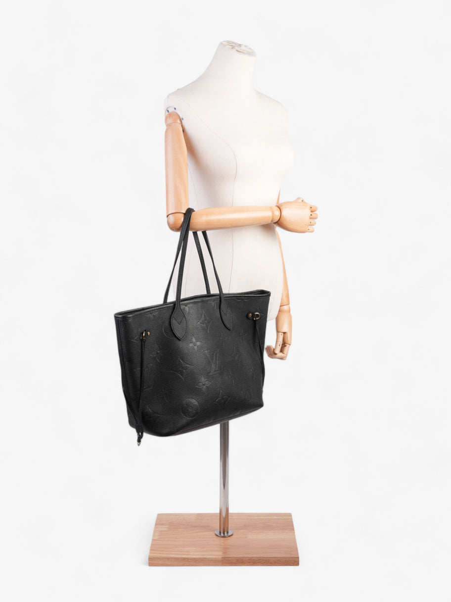 Louis Vuitton Neverfull Black Empreinte Leather MM Luxe Collective