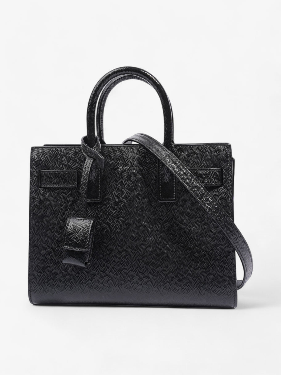 Saint Laurent Sac De Jour Black Leather Nano Image 1