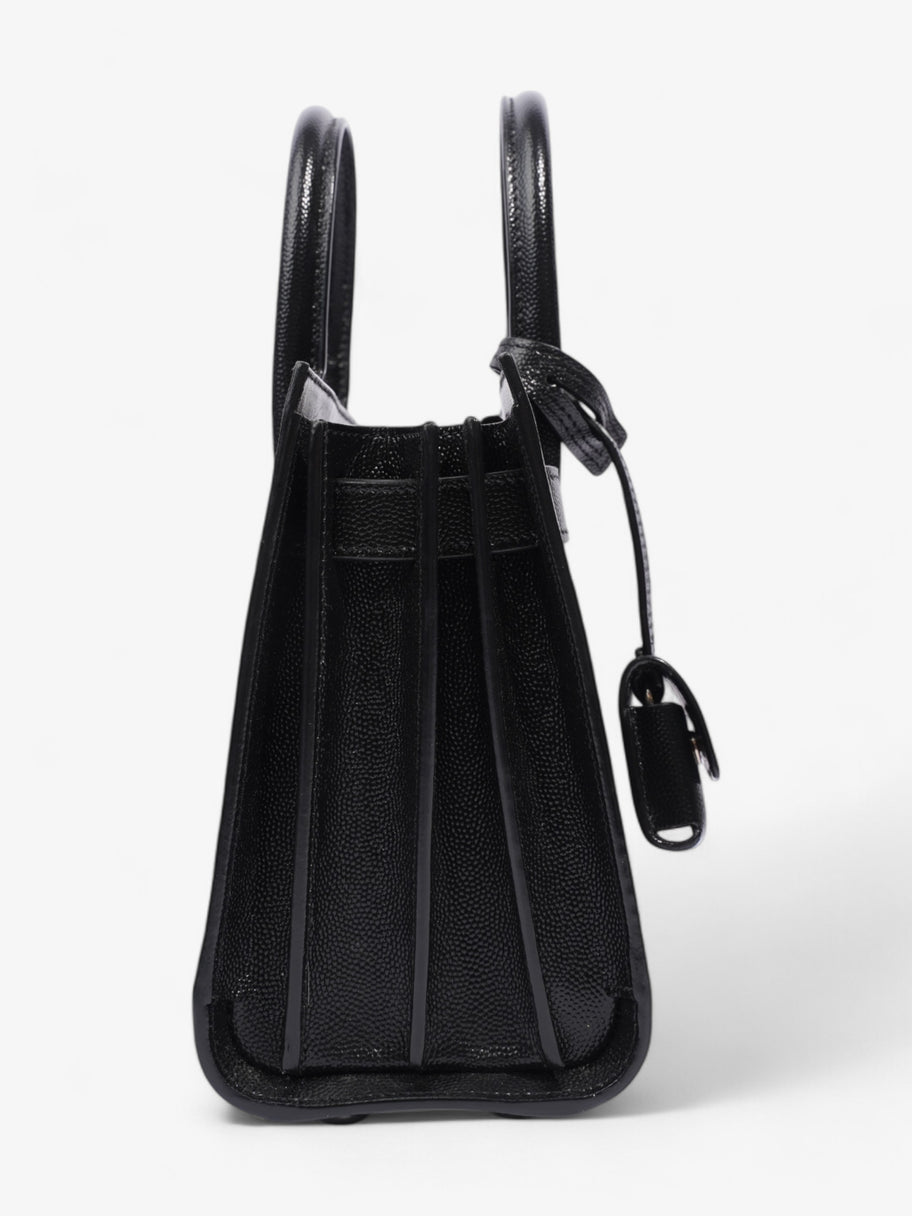 Saint Laurent Sac De Jour Black Leather Nano Image 5