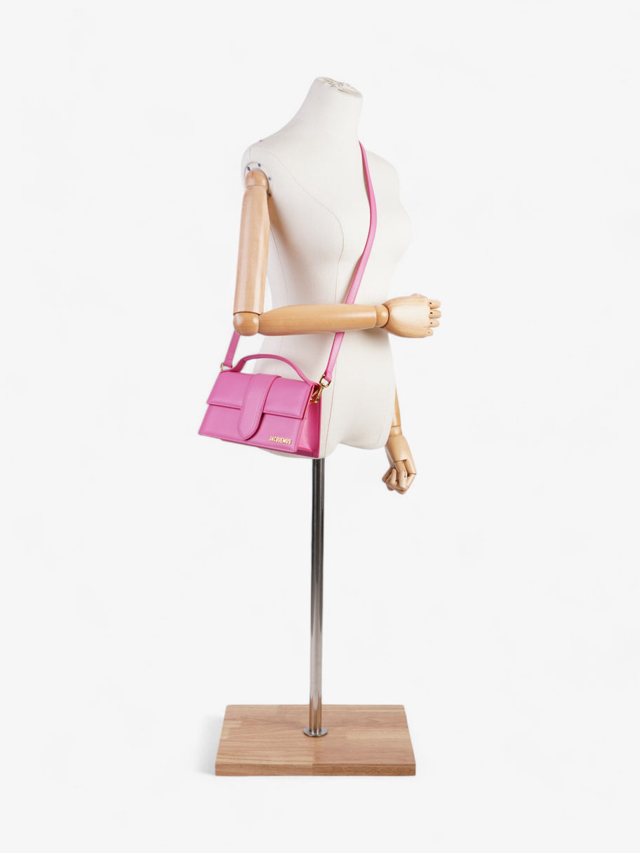 Jacquemus Le Grand Bambino Pink Leather Image 2