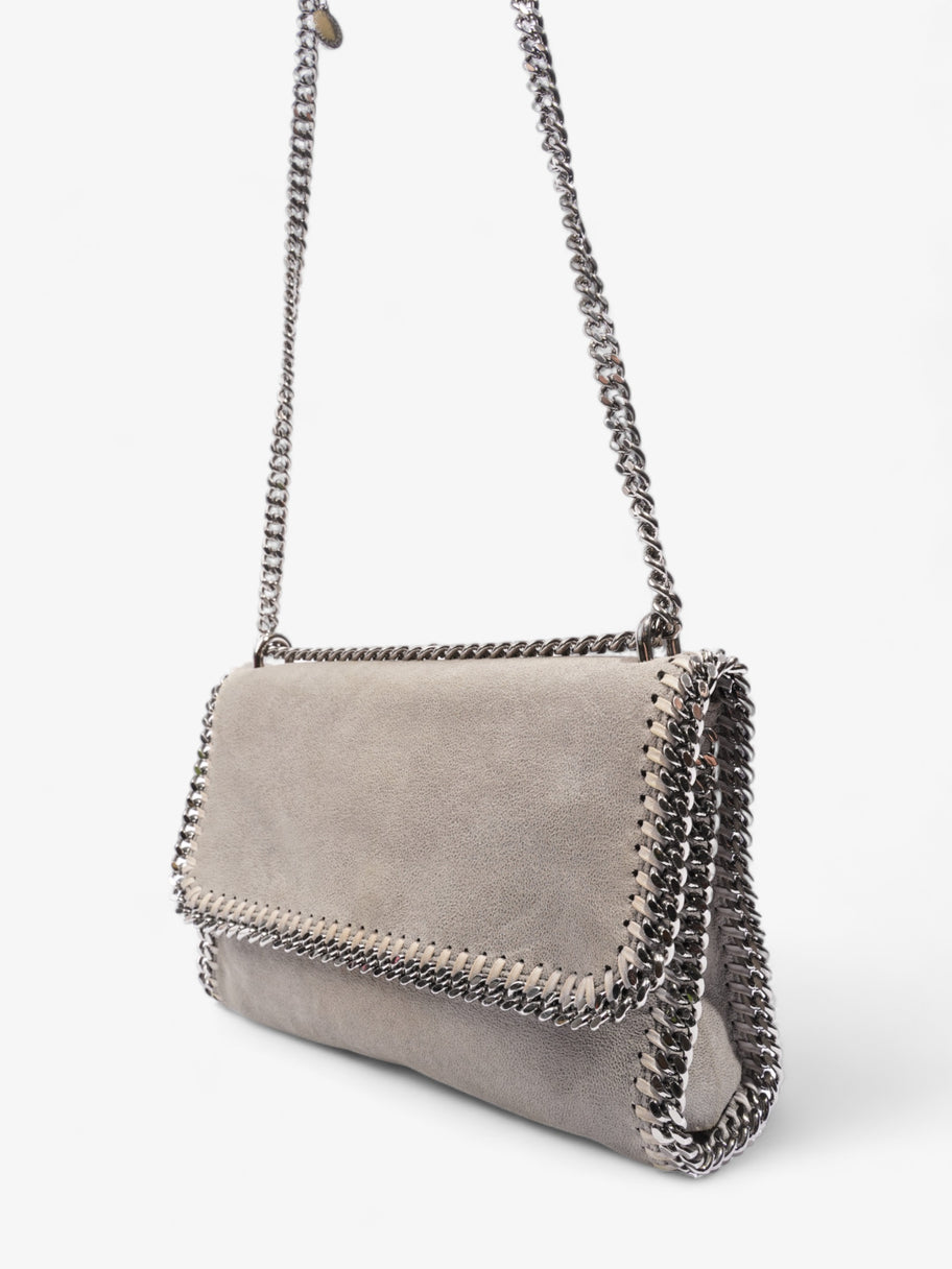 Stella McCartney Falabella Flap Grey Leather Image 3