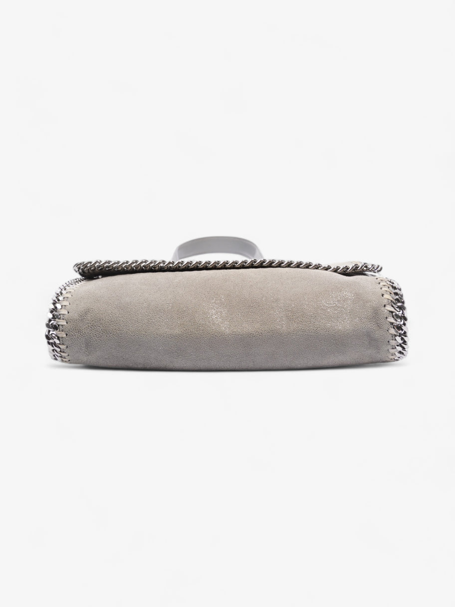 Stella McCartney Falabella Flap Grey Leather Image 7