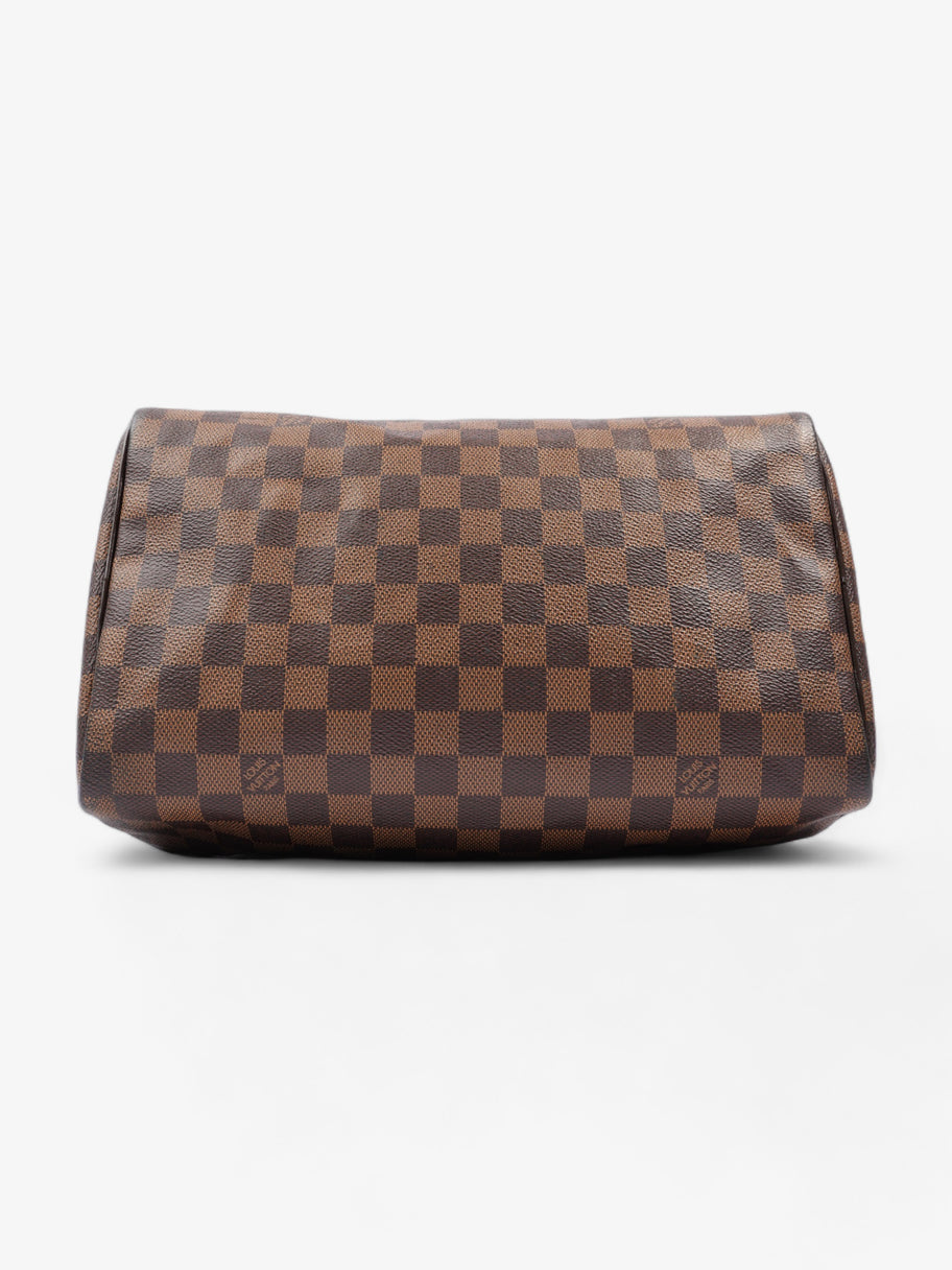 Speedy Damier Ebene Coated Canvas 30 Image 6