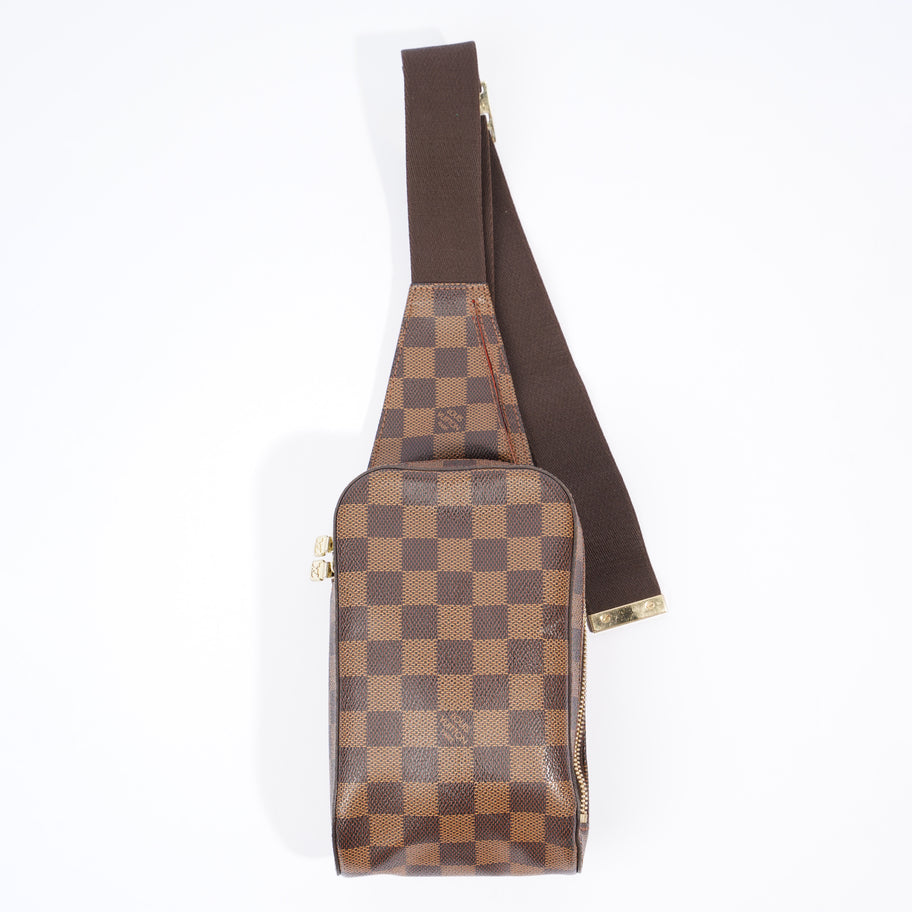 Louis Vuitton Geronimo Damier Ebene Coated Canvas Image 1