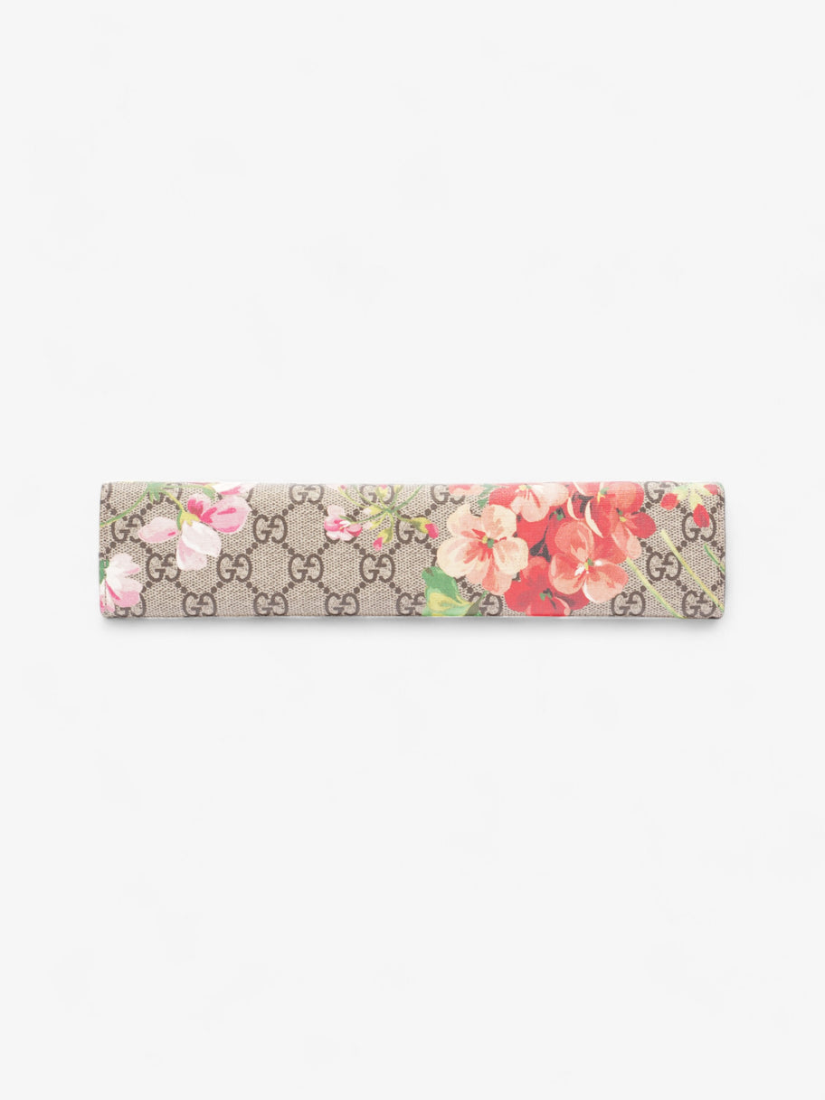 Gucci Blooms Zip Pouch GG Supreme / Bloom Coated Canvas Large Image 6