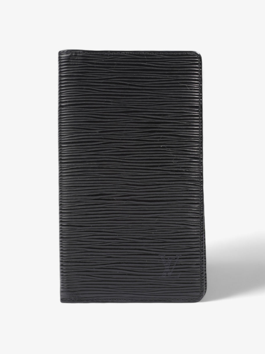 Louis Vuitton Pocket Agenda Cover Black Epi Leather Image 1