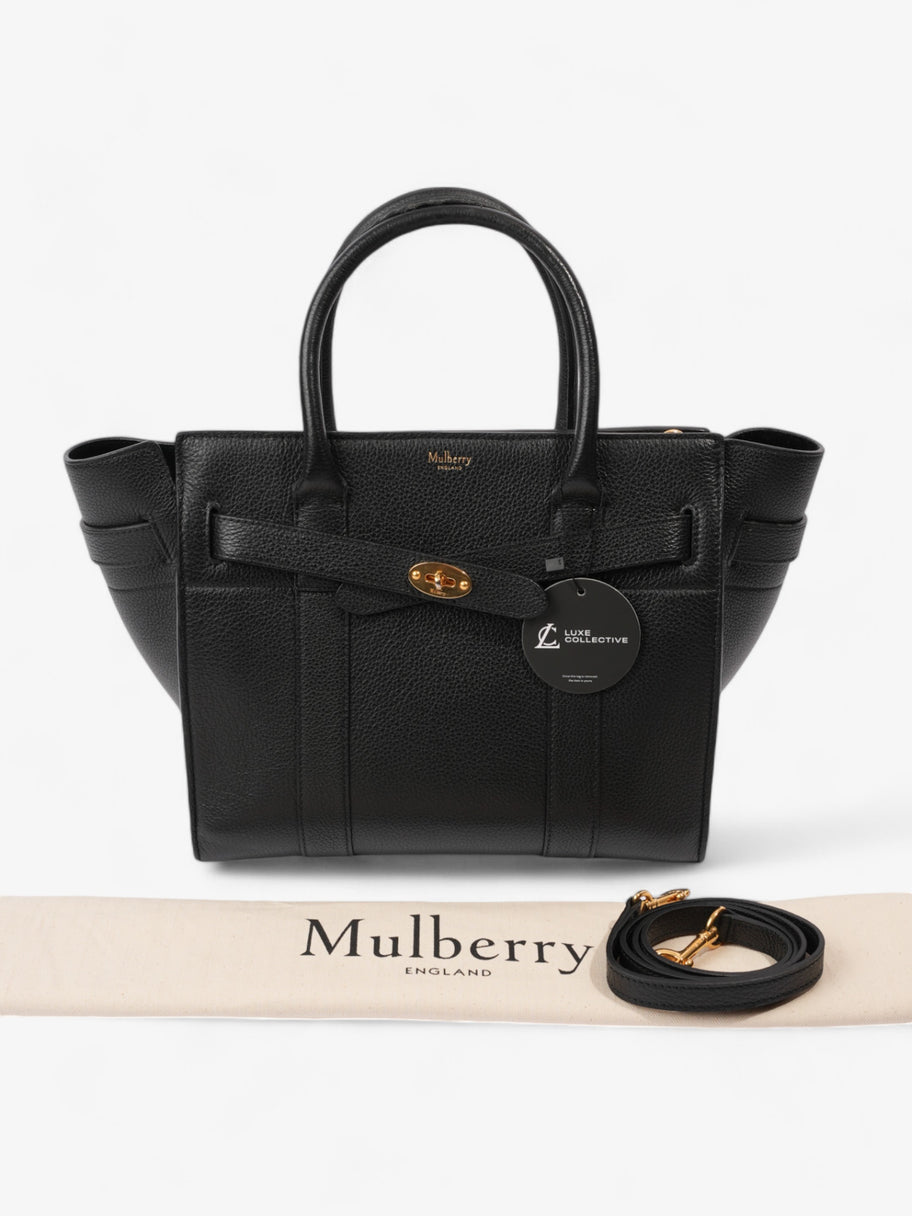 Mulberry Bayswater Black Grained Leather Small Image 9