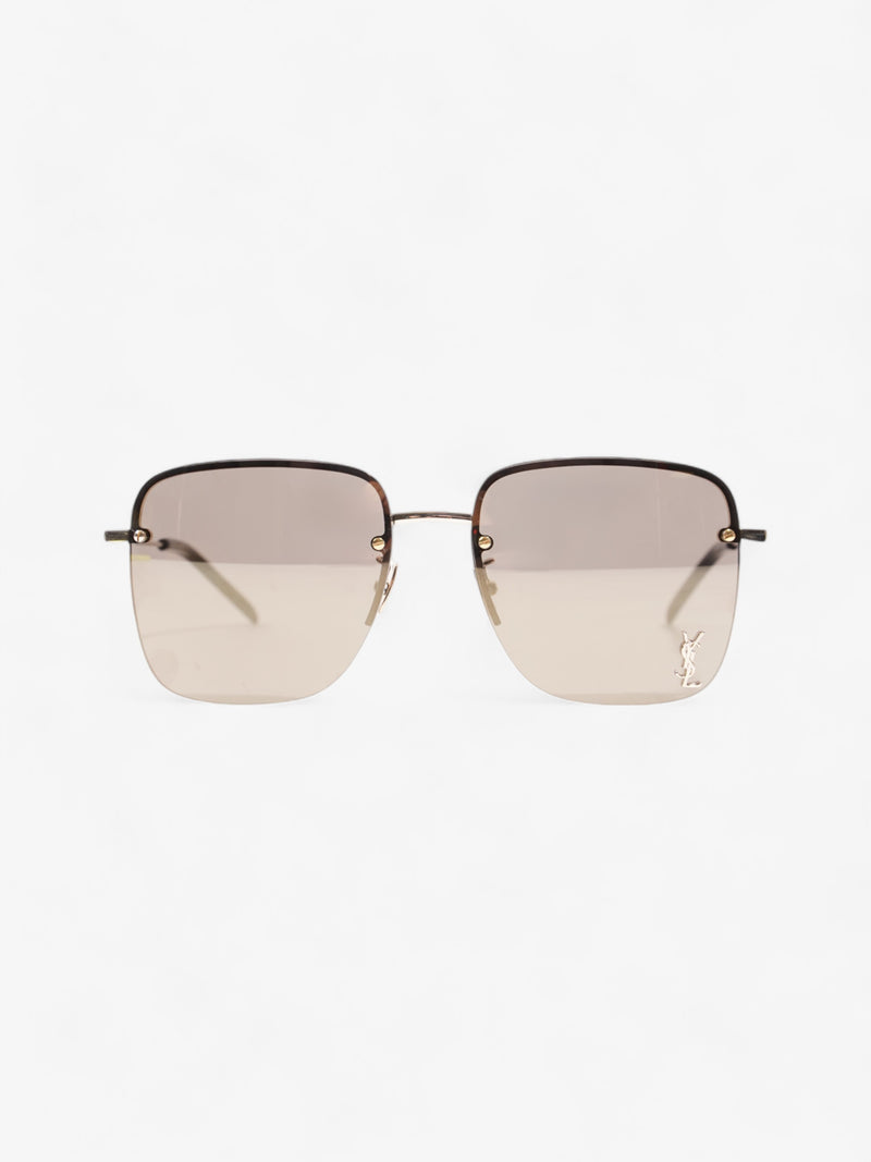  Saint Laurent SL 312 M Sunglasses Black / Silver Base Metal 145mm