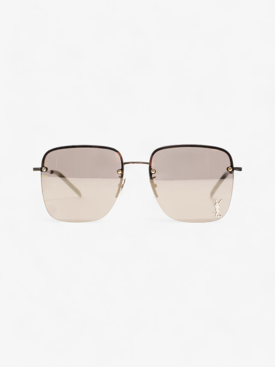 Saint Laurent SL 312 M Sunglasses Black / Silver Base Metal 145mm Image 1