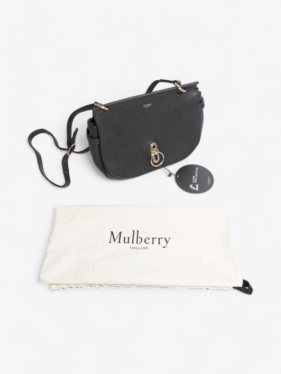 Mulberry Amberley Satchel Black Grained Leather Image 8