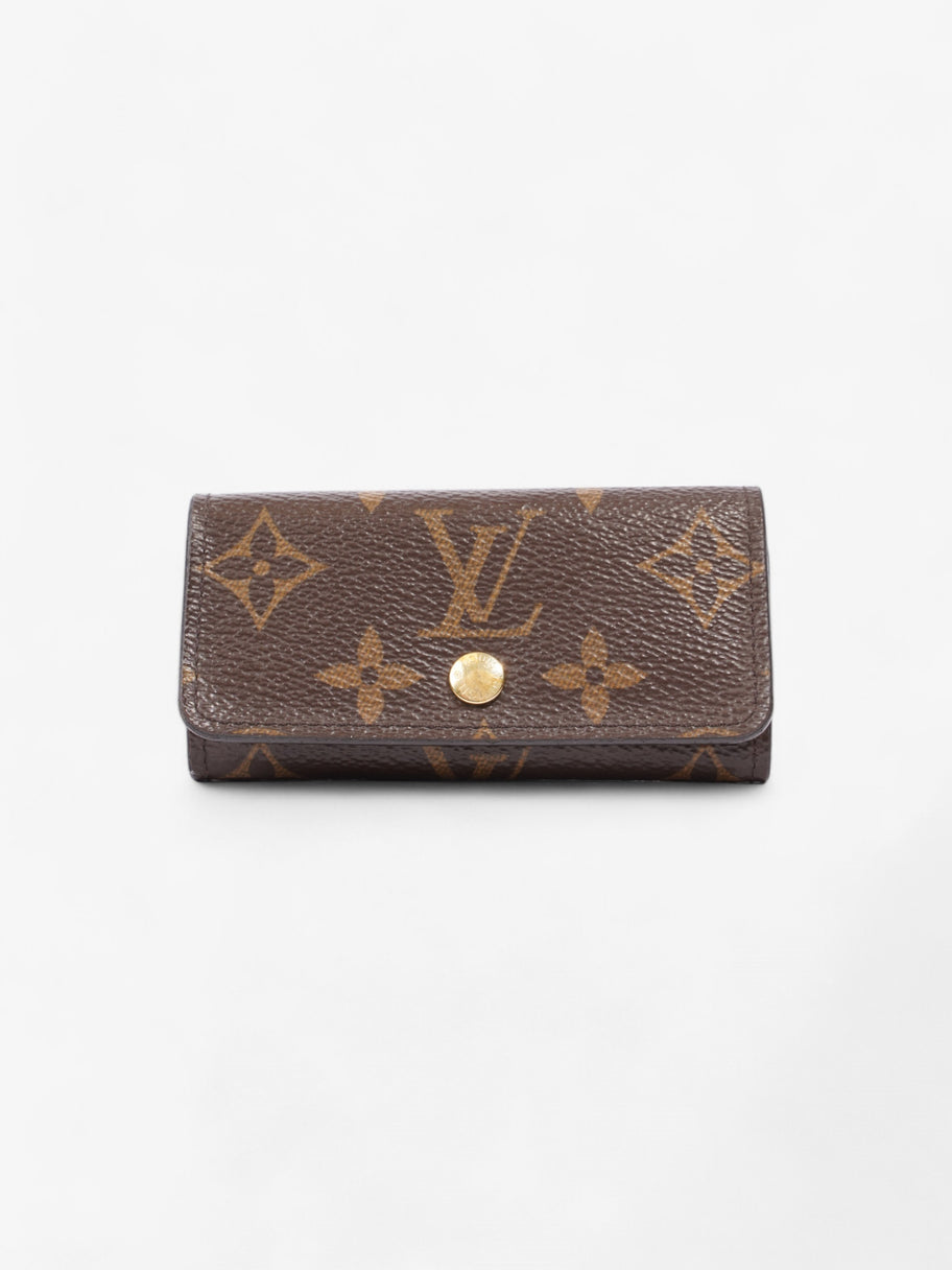 Louis Vuitton 4 Key Holder Monogram / Gold Coated Canvas Image 1