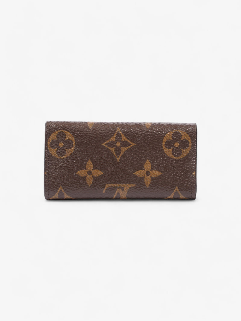  Louis Vuitton 4 Key Holder Monogram / Gold Coated Canvas