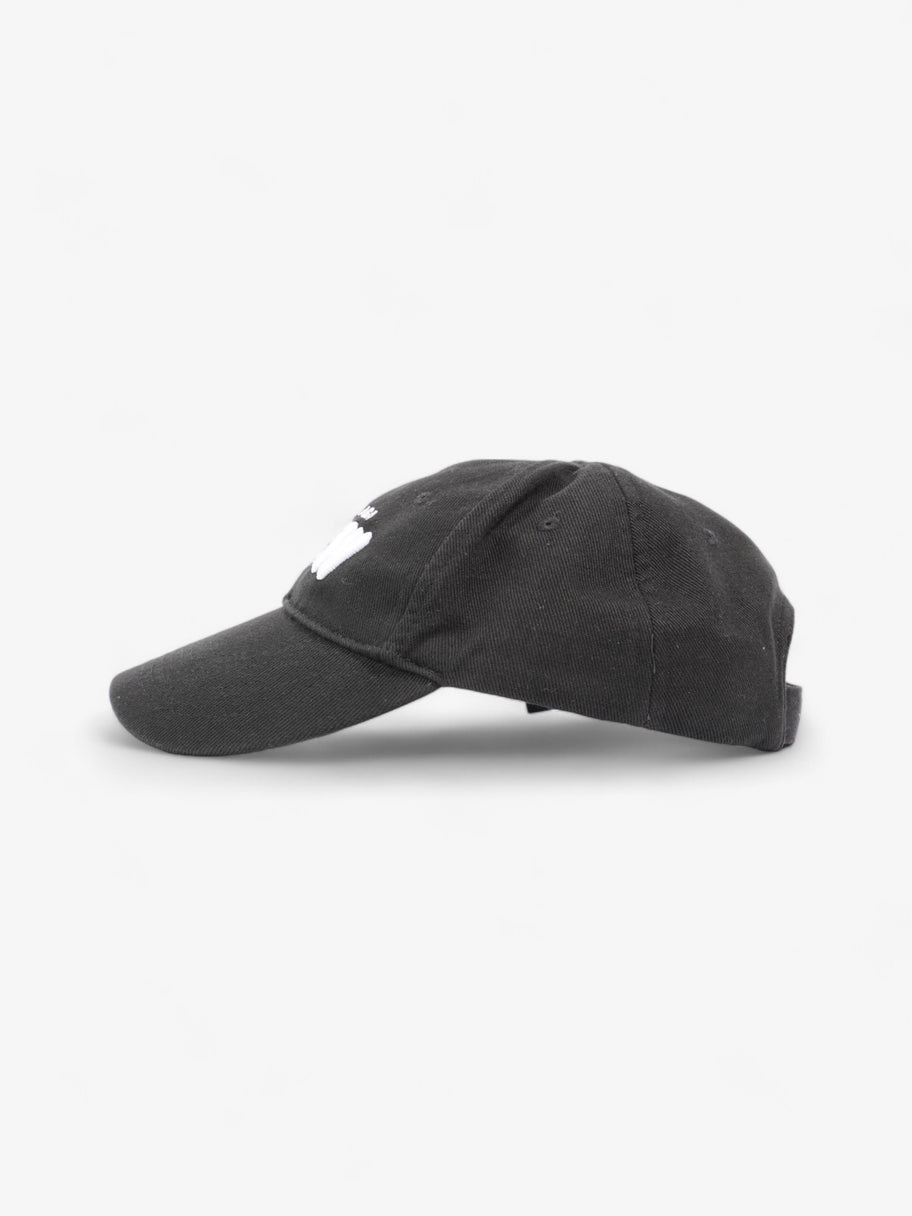 Balenciaga Crew Cap Black Cotton L Image 2