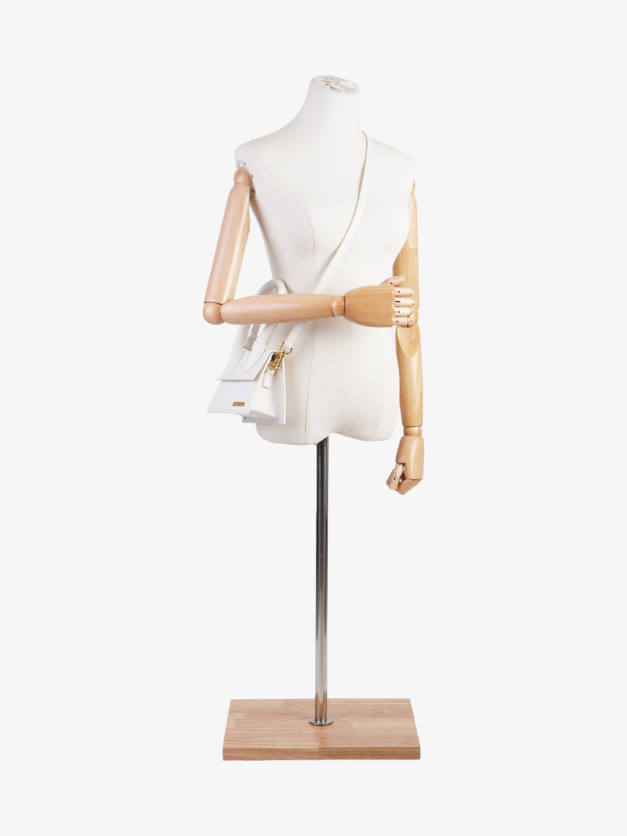 Jacquemus Le Chiquito Moyen White Leather Image 2