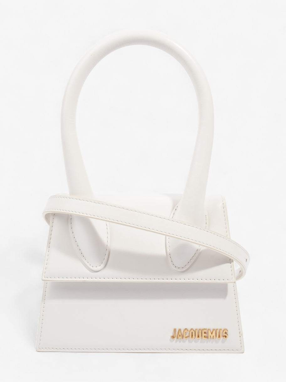 Jacquemus Le Chiquito Moyen White Leather Image 1